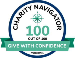 Charity Navigator 100 out of 100, Give with Confidence
